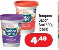 Tempero sabor ami 300g (cada)