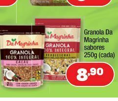 Costazul Supermercados Granola da magrinha sabores 250g (cada) oferta