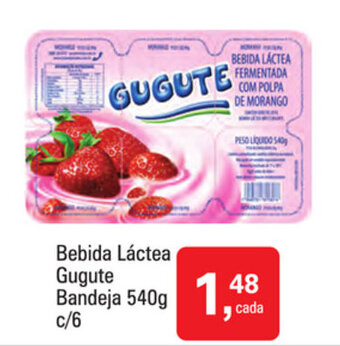 Mineirão Atacarejo Bebida Lactea Gugute Bendeja 540g c/6 oferta