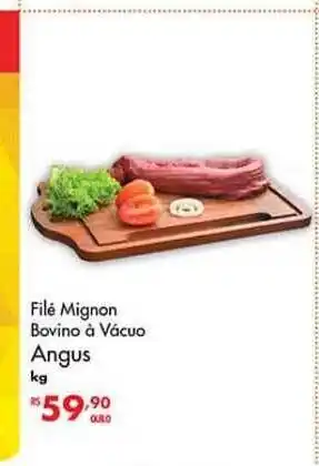 Muffato Filé Mignon Bovino à Vácuo Angus 1kg oferta