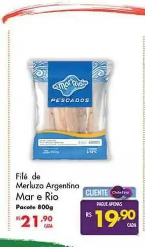 Muffato Filé De Merluza Argentina Mar E Rio 800g oferta
