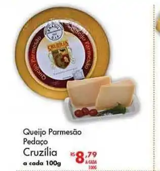 Muffato Queijo Parmesão Pedaço Cruzília 100g oferta