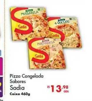 Muffato Pizza Congelada Sabores Sadia 460g oferta