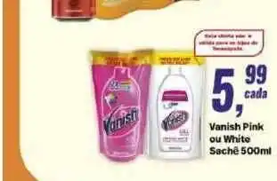 Vanish Pink Ou White Sachê 500ml
