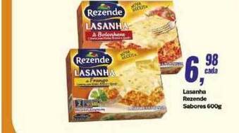 Rede Multi Market Lasanha Rezende Sabores 600g oferta