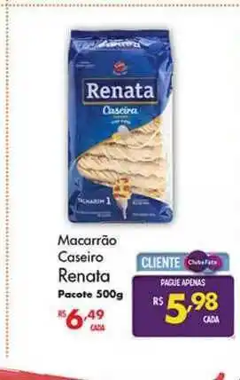 Macarrão Caseiro Renata 500g