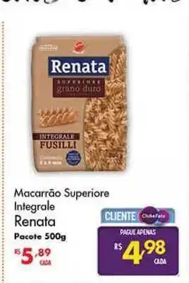Muffato Macarrão Superiore Integrale Renata 500g oferta