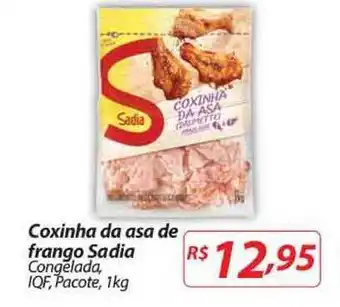 Coxinha Da Asa De Frango Sadia Congelada Iqf 1kg