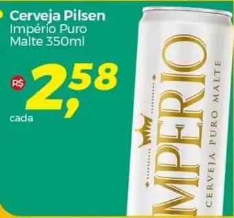 Frangolândia Cerveja Pilsen Império Puro Malte 350ml oferta
