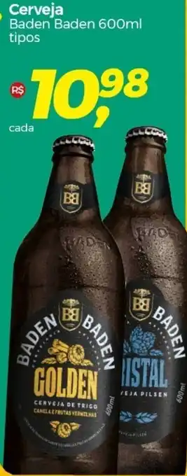 Frangolândia Cerveja Baden Baden 600ml tipos oferta