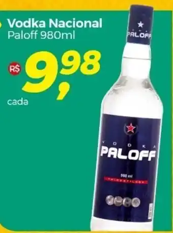 Frangolândia Vodka Nacional Paloff 980ml oferta