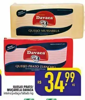 Mercantil Rodrigues Queijo prato / muçarela davaca kg oferta