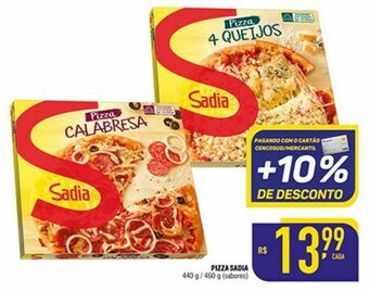 Mercantil Rodrigues Pizza sadia 460g oferta