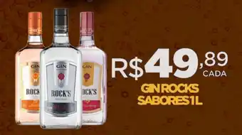 DB Supermercados GIN ROCKS SABORES 1L oferta