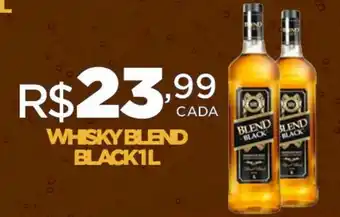 DB Supermercados WHISKY BLEND BLACK 1L oferta