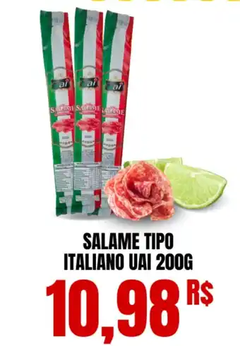 Mercadão Atacadista SALAME TIPO ITALIANO UAI 200G oferta