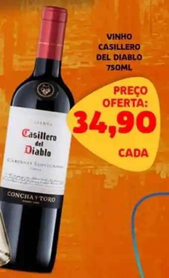 Trimais Supermercado VINHO CASILLERO DEL DIABLO 750ML oferta