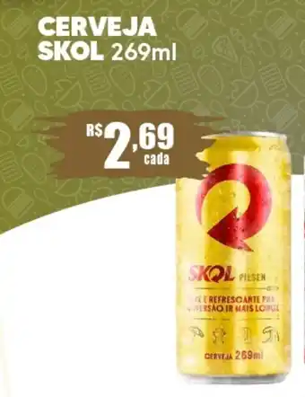 Supermercado Precito CERVEJA SKOL 269ml oferta