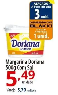Margarina Doriana 500g Com Sal