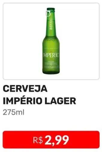 Higa Atacado CERVEJA IMPÉRIO LAGER 275ml oferta