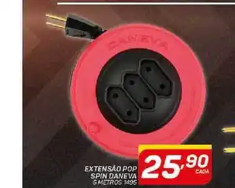 Extensão Pop Spin Daneva 5 Metros 1495