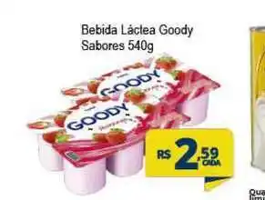 Delta Supermercados Bebida Láctea Goody Sabores 540g oferta