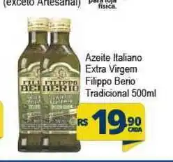 Azeite Italiano Extra Virgem Filippo Berio Tradicional 500ml