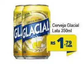 Delta Supermercados Cerveja Glacial Lata 350ml oferta