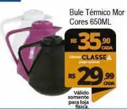 Bule Térmico Mor Cores 650ml