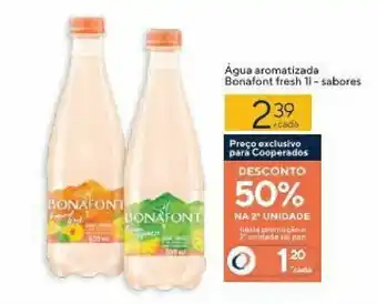 Coop Agua aromatizada Bonafont Fresh 1L sabores oferta