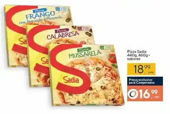 Coop Pizza Sadia 440g, 460g sabores oferta