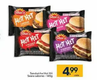 Coop Sanduiche Hot Hit Seara sabores 145g oferta