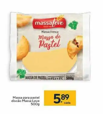 Massa Para Pastel Discao Massa Leve 500g