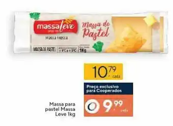 Coop Massa para pastel Massa Leve 1kg oferta