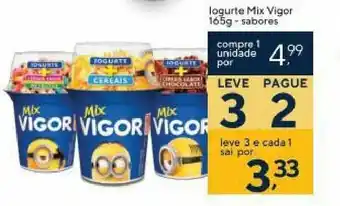 Coop Iogurte Mix Vigor 165g sabores oferta