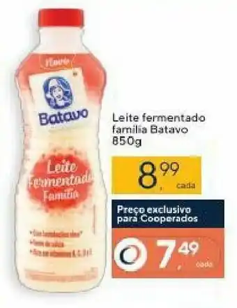 Coop Leite Fermentado Familia Batavo 850g oferta