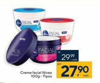 Coop Creme facial Nivea 100g tipos oferta