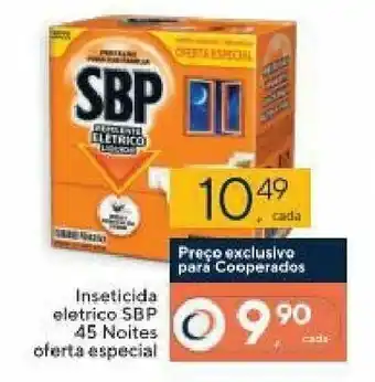 Coop Inseticida Eletrico SBP 45 Noites ofertas especial oferta