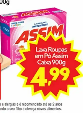 Detergente assim 900 gr