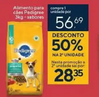 Coop Alimento para caes Pedigree 3kg sabores oferta