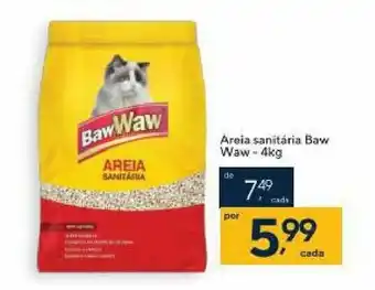 Areia Sanitaria Baw Waw 4kg