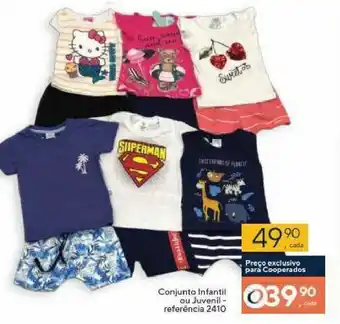 Conjunto Infantil ou Juvenil