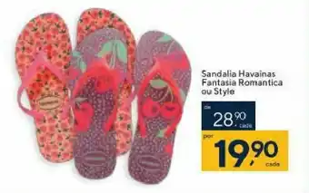 Sandalia Havainas Fantasia Romantica ou Style