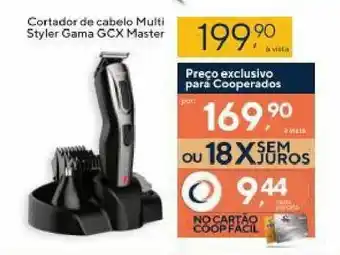 Coop Cortador de cabelo Multi Styler gama GCX Master oferta