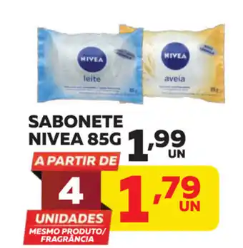 Lider Atacadista Sabonete Nivea 85g oferta