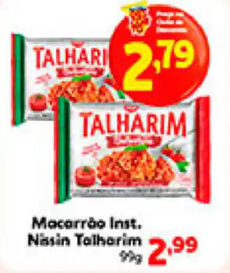 Macarrao Inst. Nissin Talharim 99g