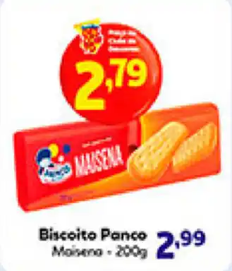 Supermercados Paraná Biscoito Panco 200g oferta