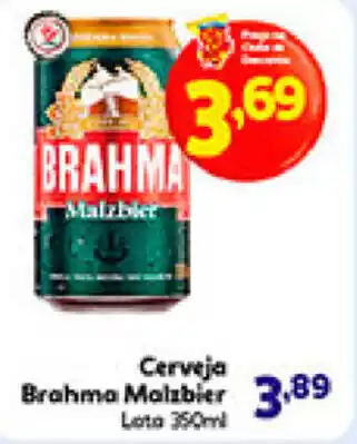 Supermercados Paraná Cerveja Brahma Malzbier 350ml oferta