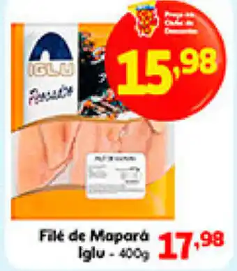 Supermercados Paraná File de Mapara Iglu 400g oferta