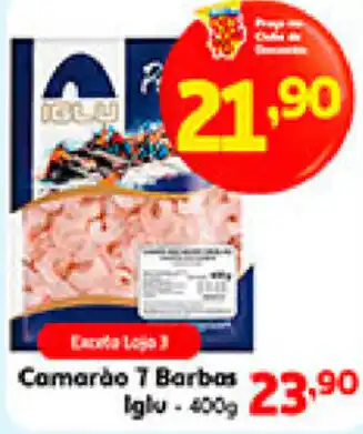 Camarao 7 Barbas Iglu 400g